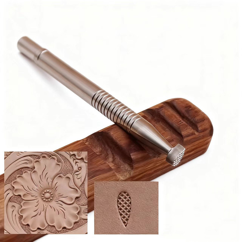 Leather Stamp Set - Arabesk Arka Plan Damga Seti S1.5x4/M2.2x6/L3x8mm