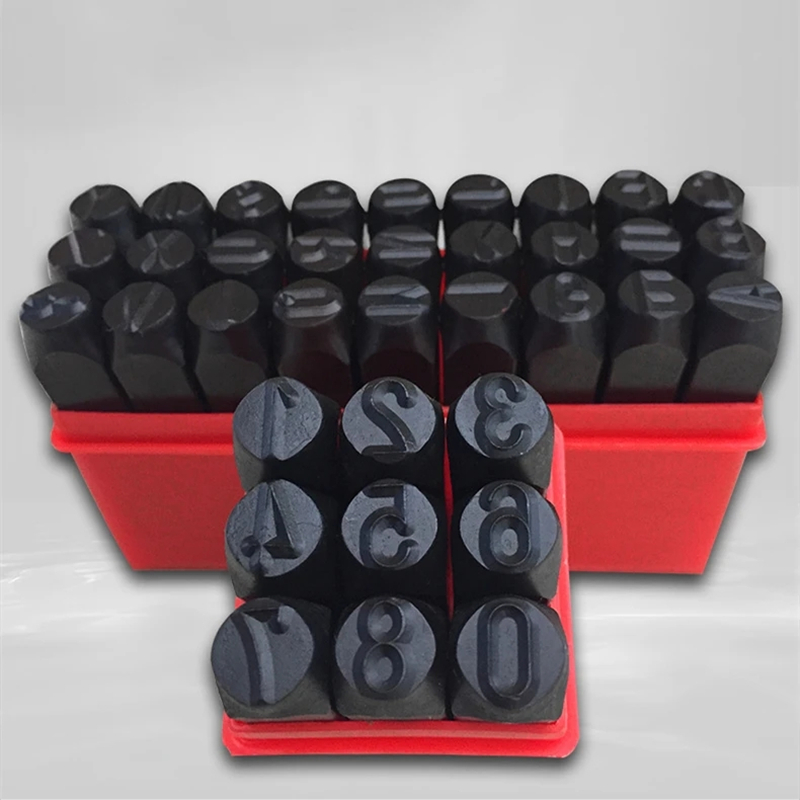 Leather Stamp Set - 2/2.5/3/4/5/6mm Numarası Damga Alaşımlı Çelik Damga