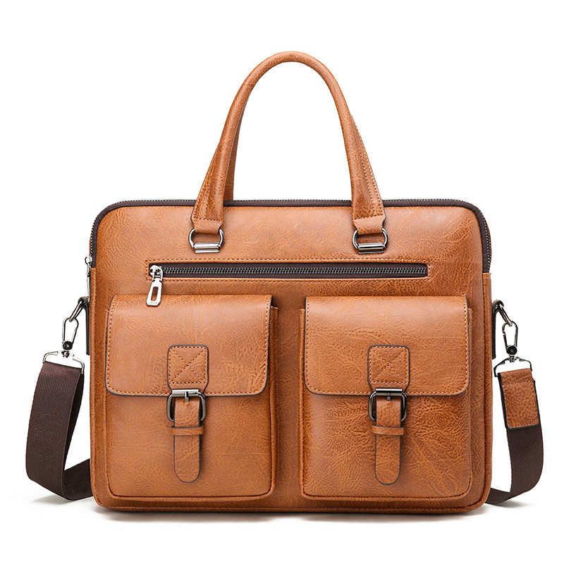 Leatherwork Bag - Lüks marka adam iş evrak çantası