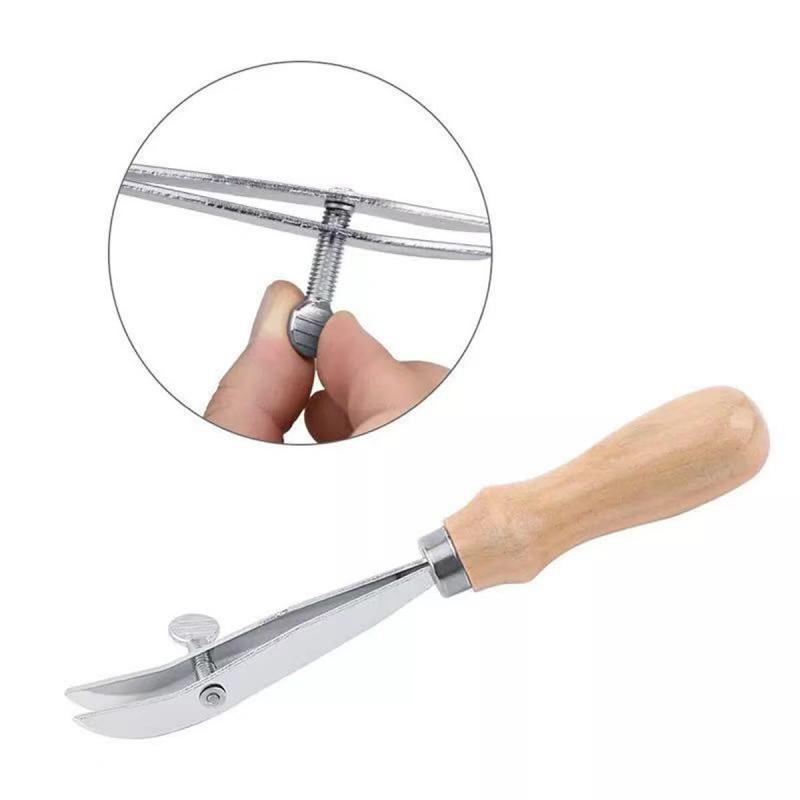 Leatherwork Edge Creaser - 1 adet Ayarlanabilir Genişlikli Deri Kenar
