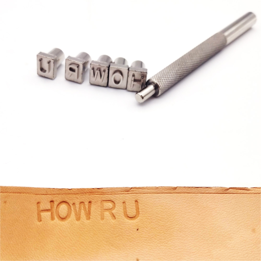 Leather Stamp Set - Metal pullar seti damgalama kalıp aracı