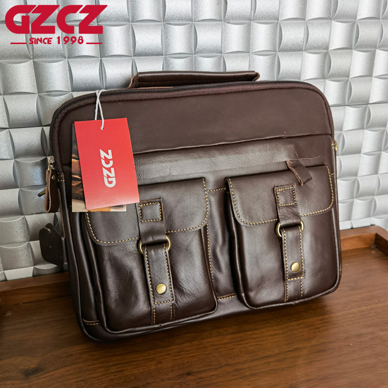 Leatherwork Bag - GZCZ erkek Çanta Eğlence İş Bilgisayar