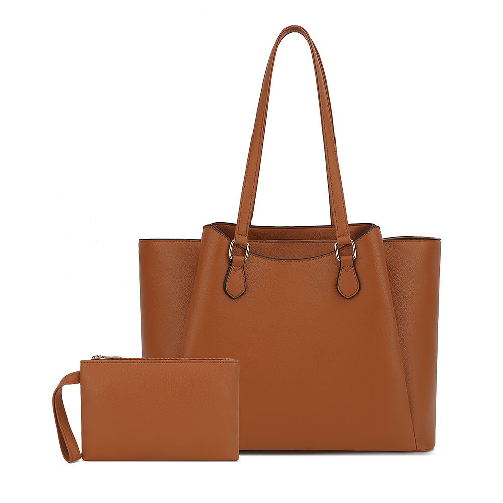 Leatherwork Bag - Kadınlar için Tote Çanta, Büyük PU