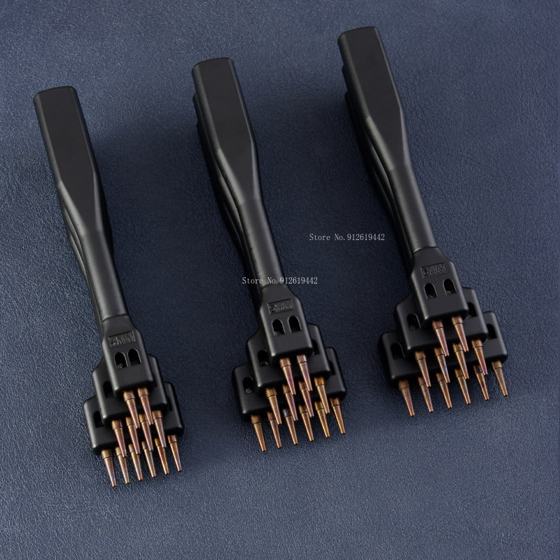 Leatherwork Hole Punch - 4mm/5mm/6mm Deri Ürünleri İşleme Yuvarlak Delikler