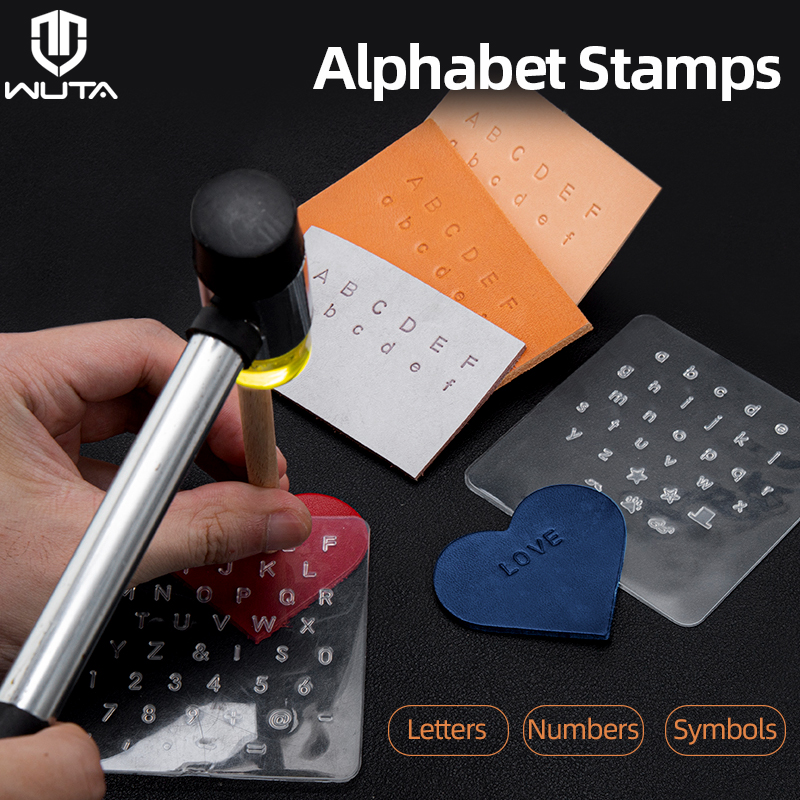 Leather Stamp Set - WUTA 3 Adet Deri Damgalama Sermaye