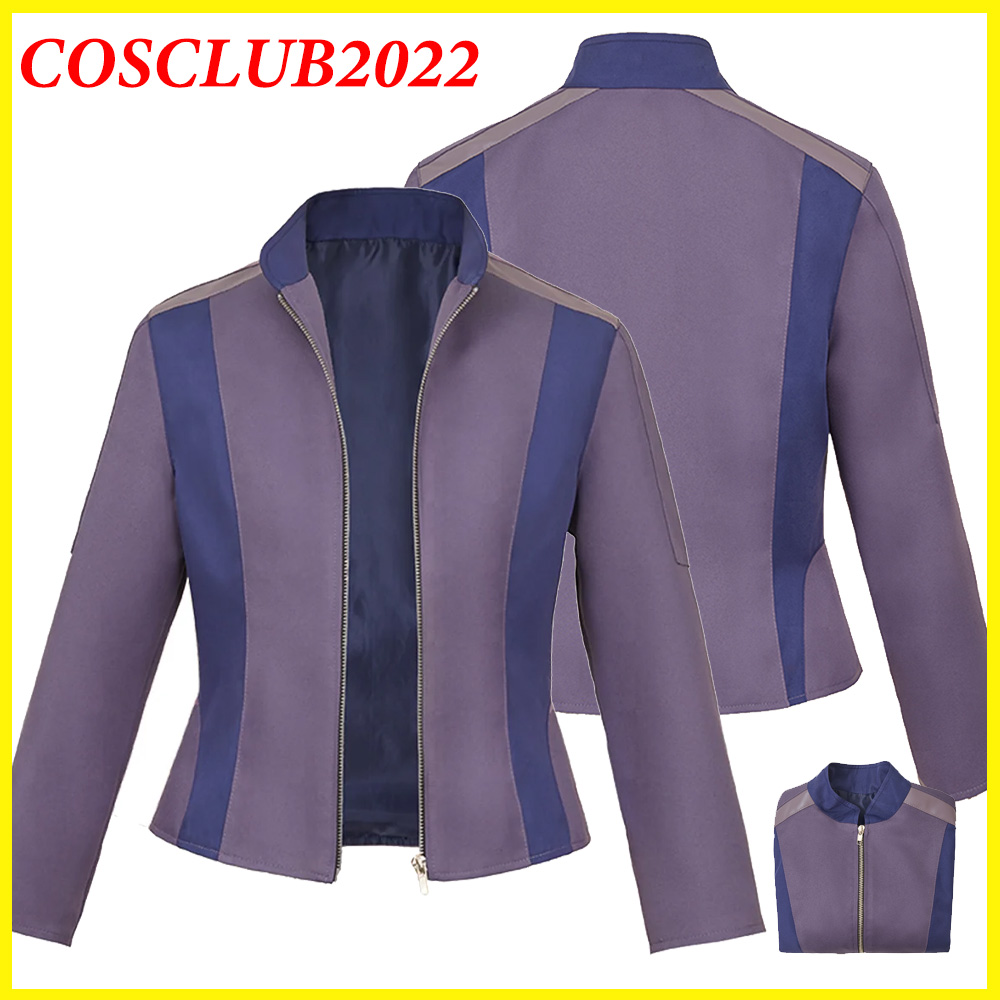Leather Work Jacket - Fantasia Judy Hopps Cosplay Ceket Kostüm