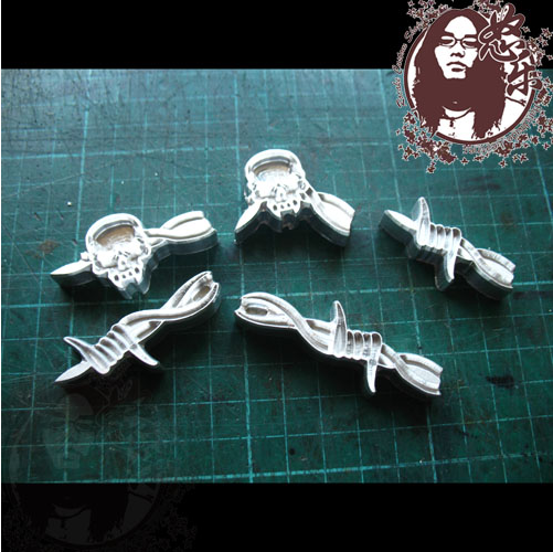 5 adet/takım Kafatası Tarzı De - Leather Stamp Set incelemesi ve fiyatı