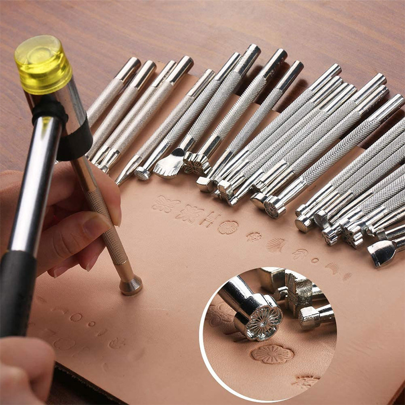 20 adet deri damgalama araçlar - Leather Stamp Set incelemesi ve fiyatı