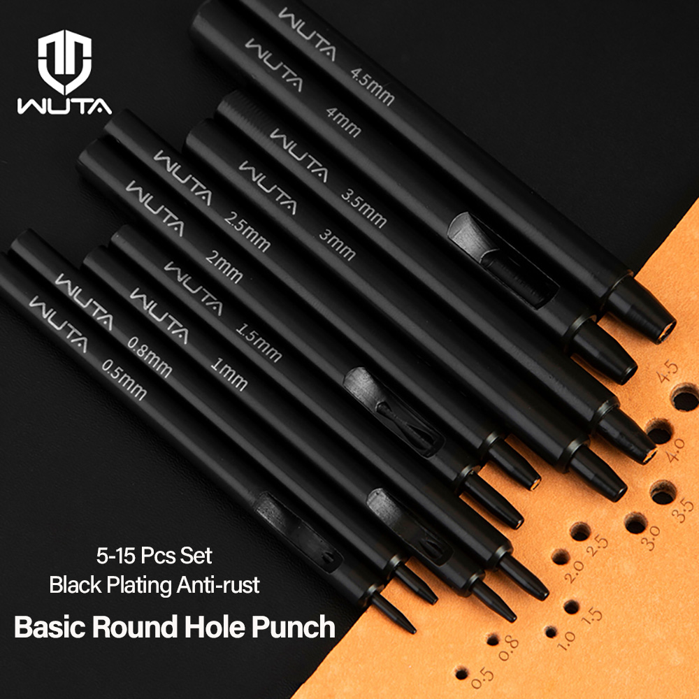 WUTA 5-15 adet temel siyah ant - Leatherwork Hole Punch incelemesi ve fiyatı
