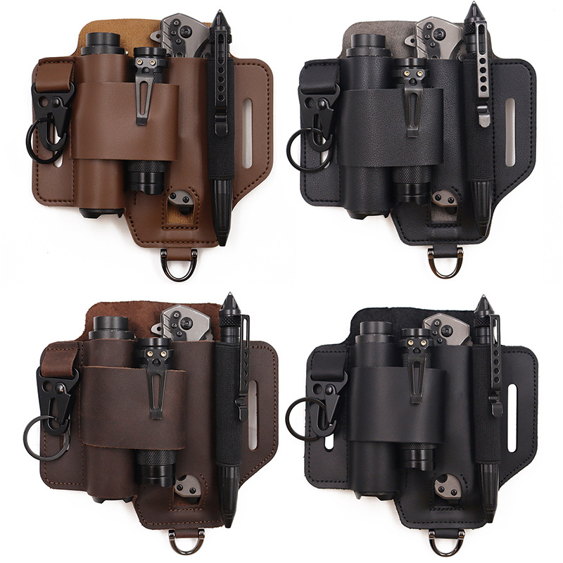 EDC Taktik Alet Kılıfı Vahşi D - Leatherwork Bag incelemesi ve fiyatı