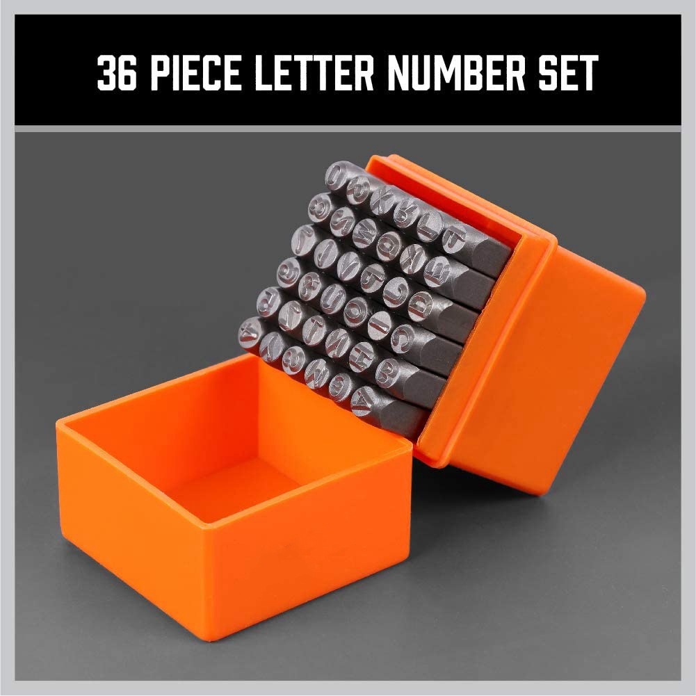 A68P-36 Parça 3Mm Sayı ve Büyü - Leather Stamp Set incelemesi ve fiyatı
