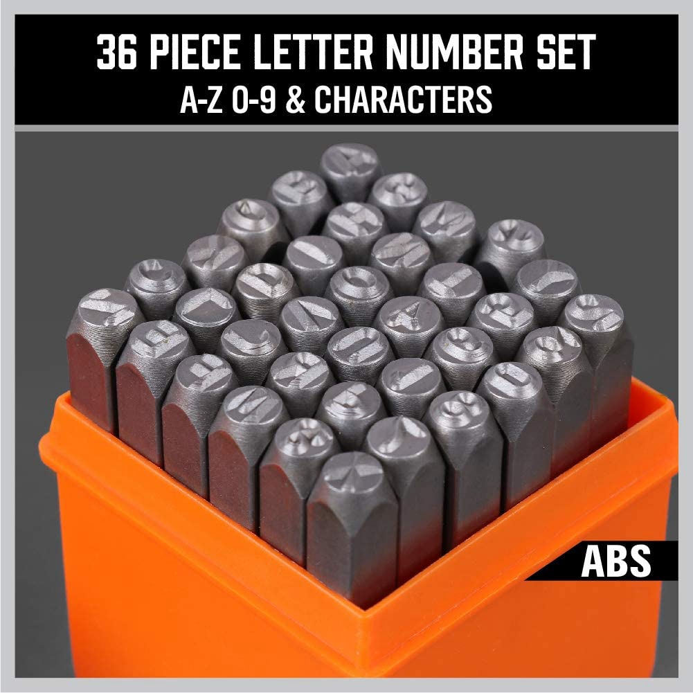 A68P-36 Parça 3Mm Sayı ve Büyü - Leather Stamp Set incelemesi ve fiyatı