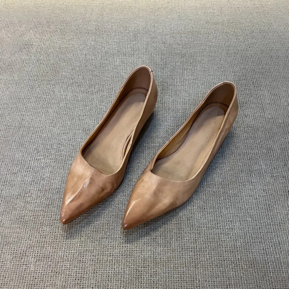 Alçak Topuklu Deri Mary Jane K - Leather Work Heels incelemesi ve fiyatı