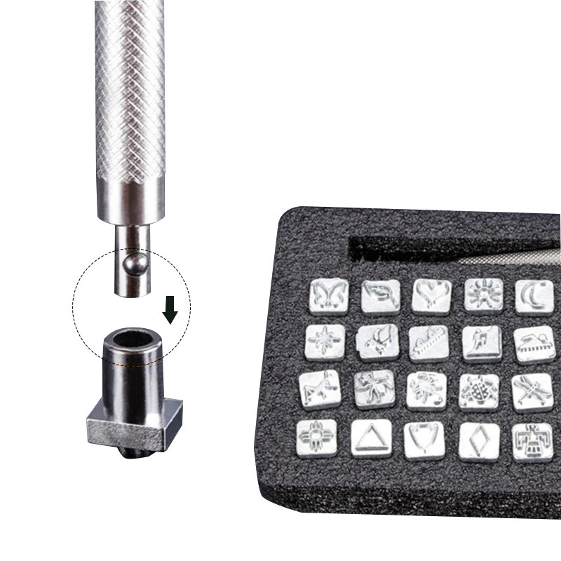 32 adet/takım çelik Die Metal  - Leather Stamp Set incelemesi ve fiyatı