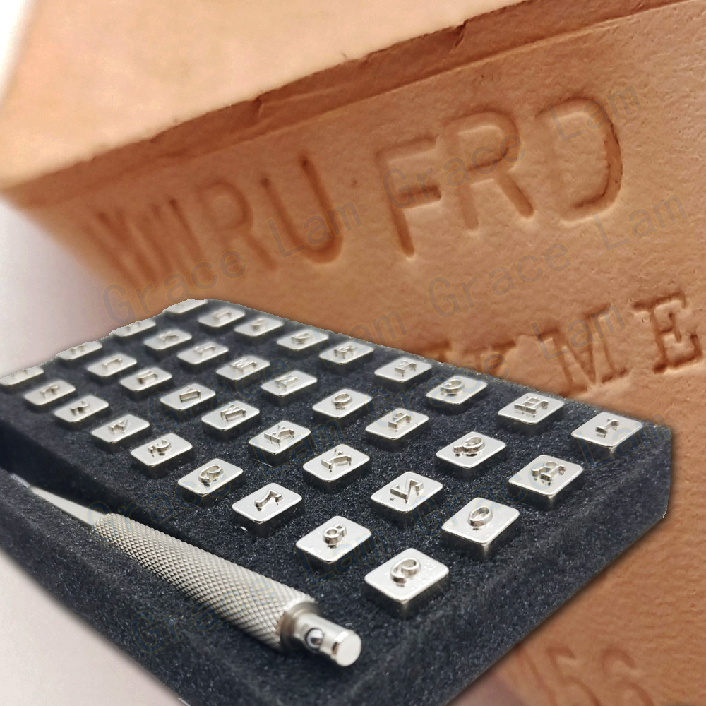 Metal pullar seti damgalama ka - Leather Stamp Set incelemesi ve fiyatı