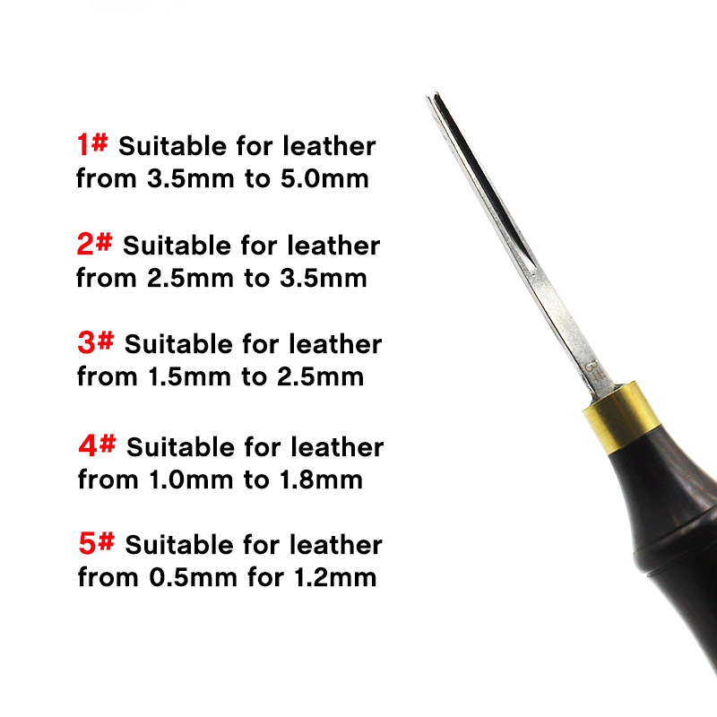 QJH Deri Kenar Pahlayıcı PRO İ - Leatherwork Edge Creaser incelemesi ve fiyatı