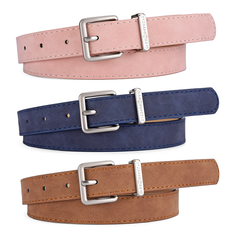 Kadın Kemer Moda Pin Toka Ince - Leather Work Jeans incelemesi ve fiyatı