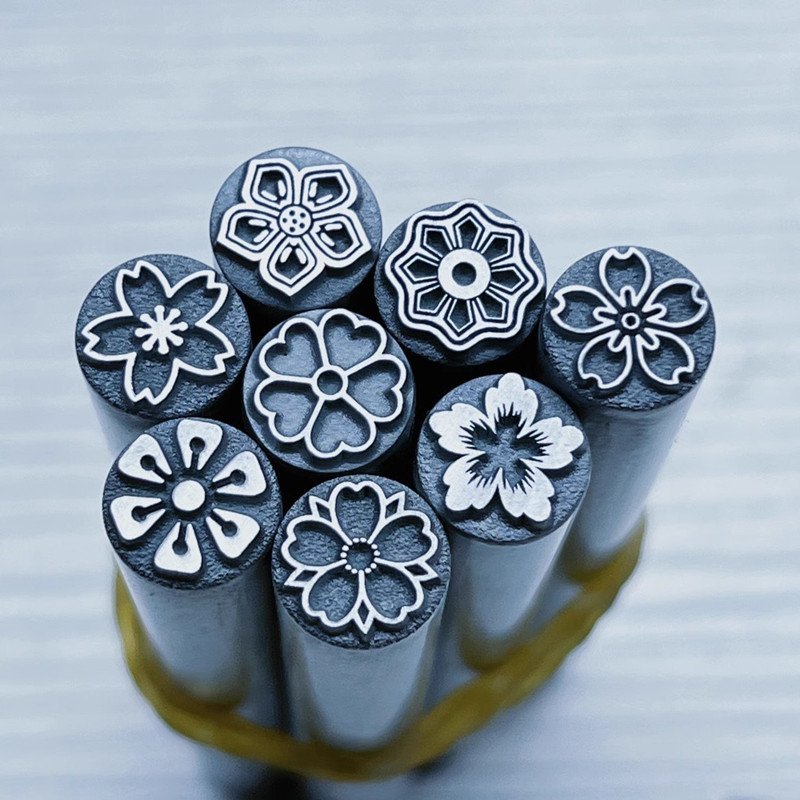 8 adet deri damgalama araçları - Leather Stamp Set incelemesi ve fiyatı