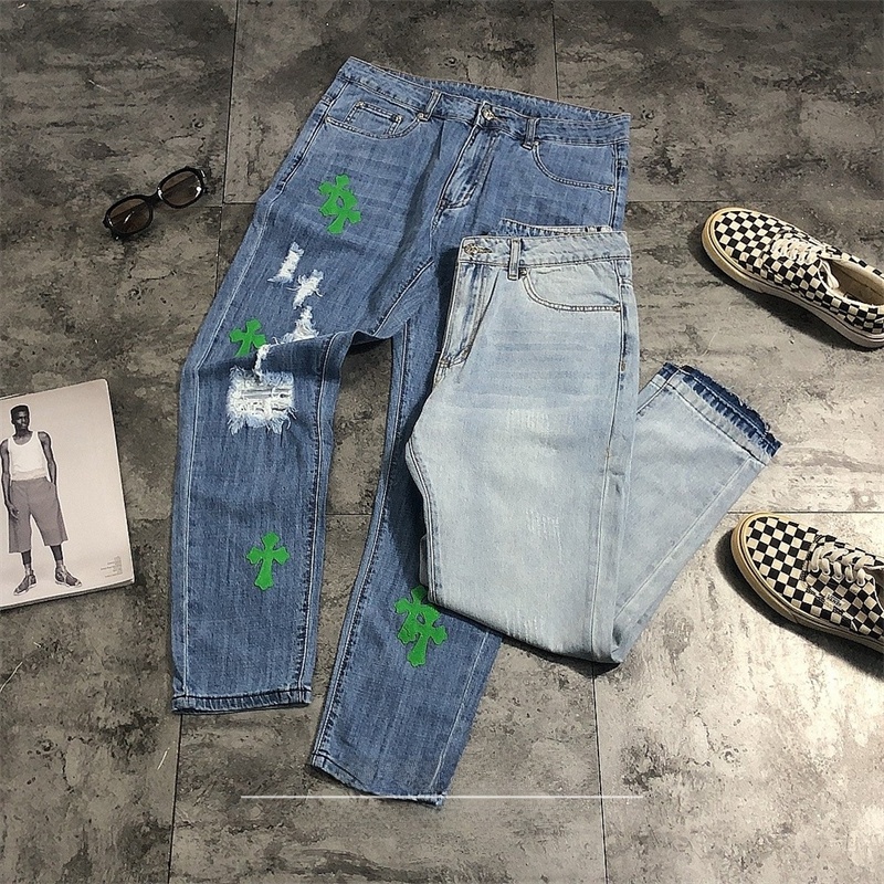 Sokak Modası Yırtık Kot Pantol - Leather Work Jeans incelemesi ve fiyatı