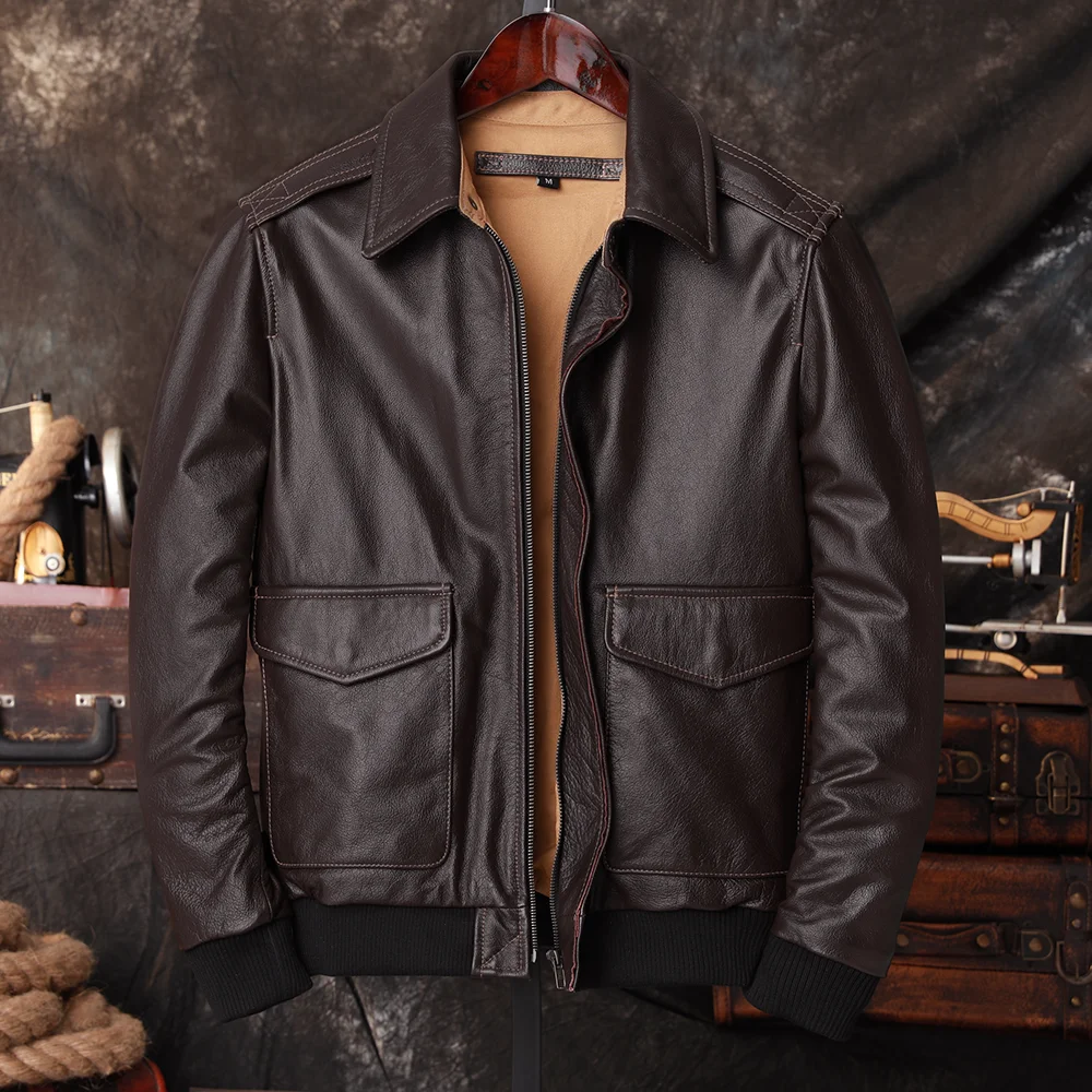 Bomber A2 Pilot Hakiki Deri Ce - Leather Work Jacket incelemesi ve fiyatı