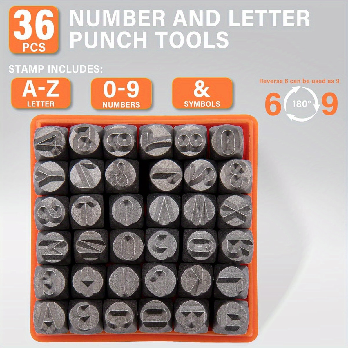 36 Parça Metal Harf Zımba Seti - Leather Stamp Set incelemesi ve fiyatı